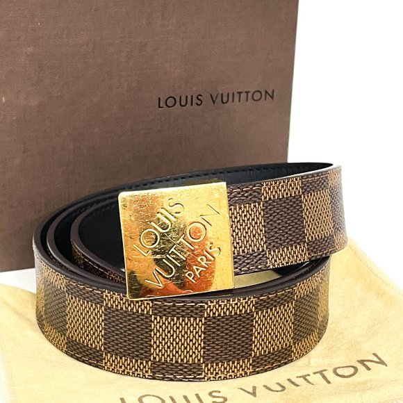 Louis Vuitton Belt- Size 34/85 Authentic - Picture 1 of 10
